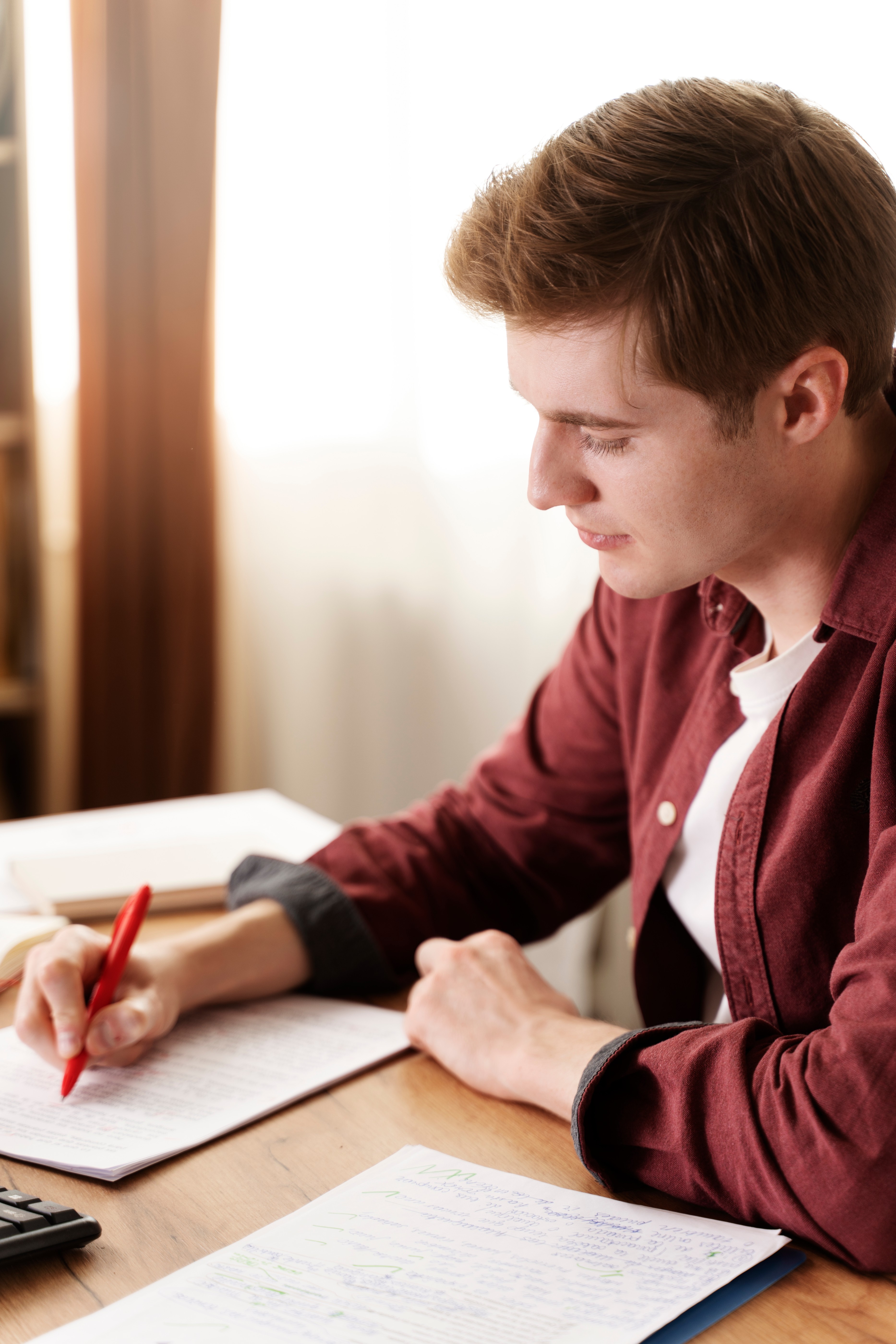 Writing exam